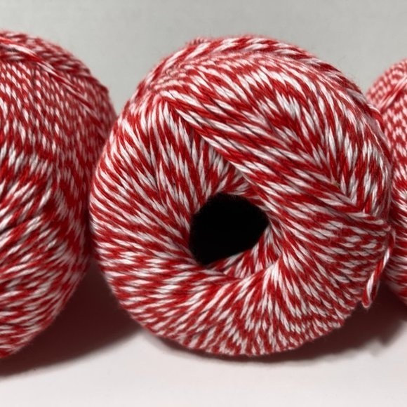 12 Aunt Lydia's Baker's Cotton Crochet Thread Red - Picture 9 of 13